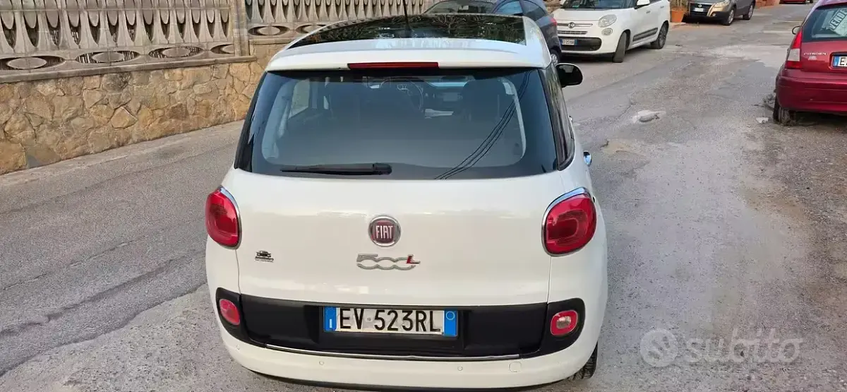 Usata Fiat 500L 95 CV (69 kW) 2014 Bianco Monovolume