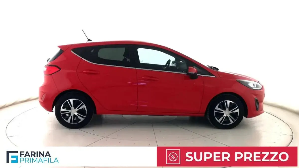 Usado Ford Fiesta Titanium 125 HP (91 kW) 2023 Vermelho Citadino