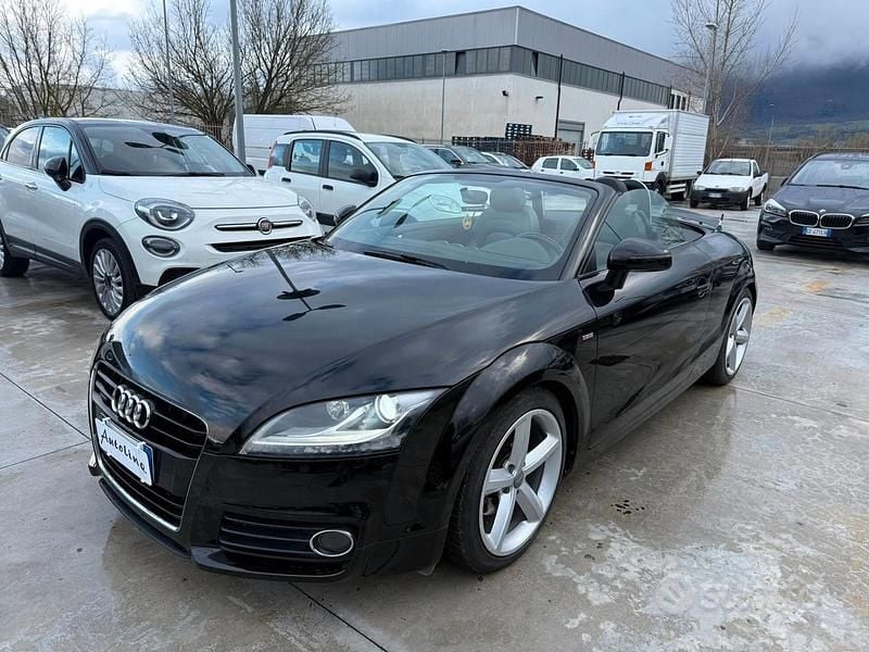 Usata Audi TT Roadster S-Line 170 CV (125 kW) 2011 Nero Cabrio