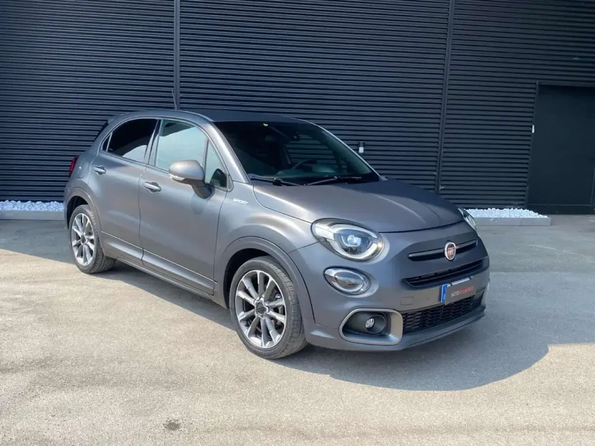 Usata Fiat 500X Sport 120 CV (88 kW) 2021 Grigio opaco SUV