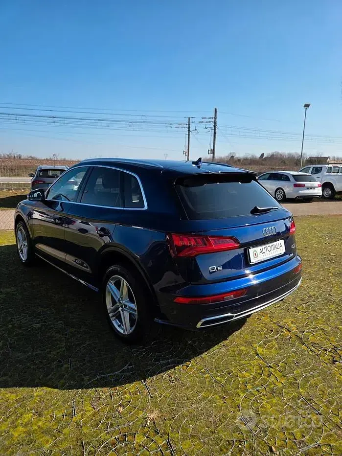 Usata Audi Q5 S-line plus 286 CV (210 kW) 2019 Blu/azzurro SUV