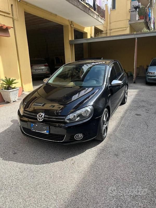 Usata VW Golf VI 140 CV (102 kW) 2009 Nero Utilitaria