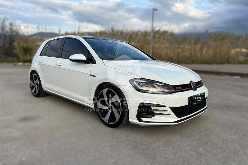 Usata VW Golf VII GTI 245 CV (180 kW) 2019 Bianco Berlina
