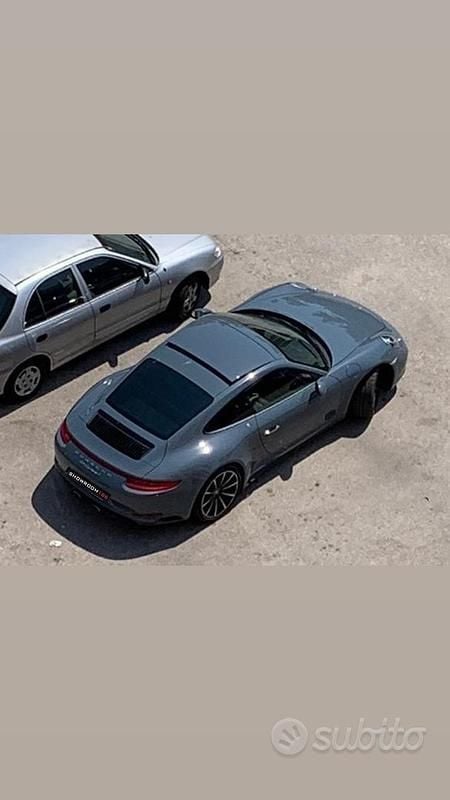Usata Porsche 911 Carrera 4 369 CV (271 kW) 2018 Blu Cabrio