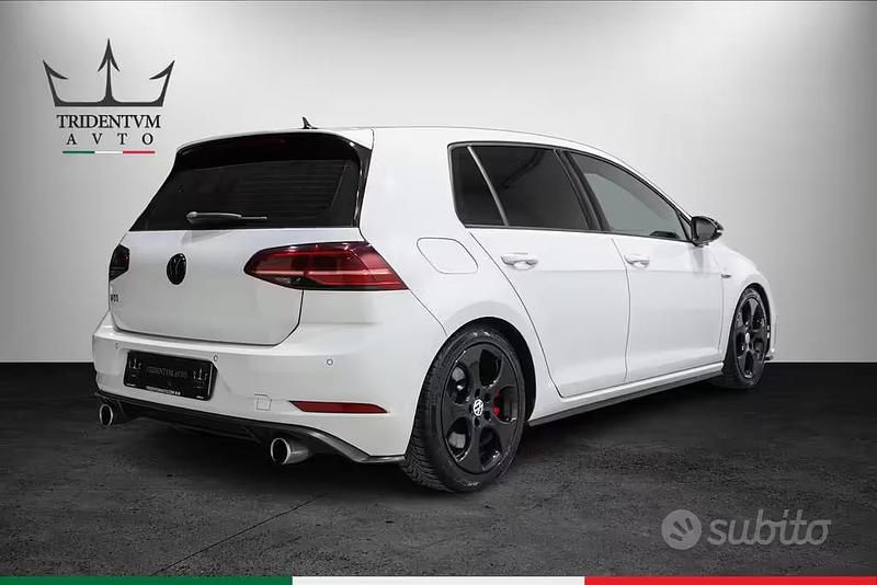 Usata VW Golf VII GTI 245 CV (180 kW) 2019 Bianco Berlina