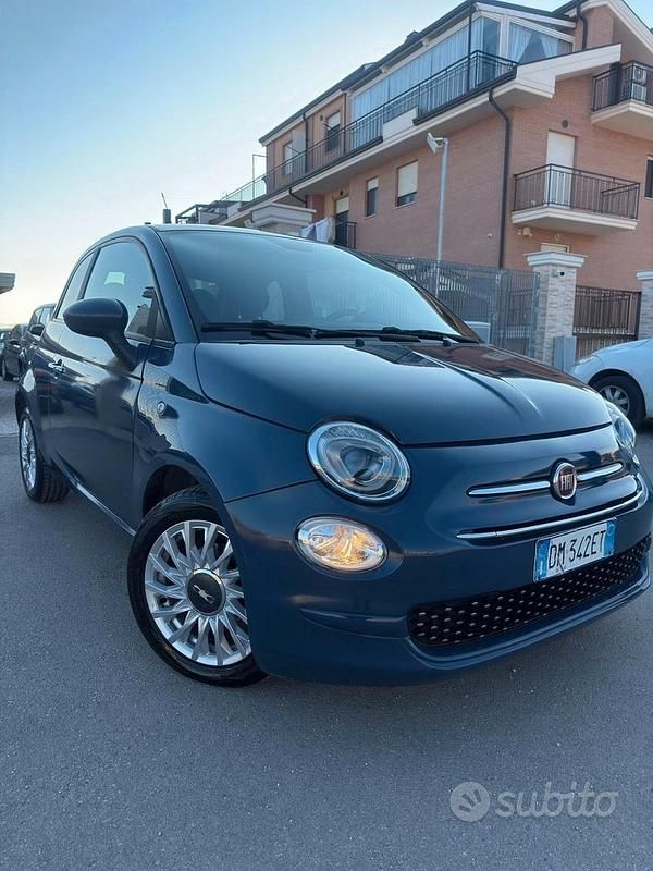 Usata Fiat 500 Lounge 69 CV (50 kW) 2008 Blu Berlina