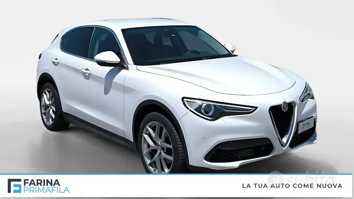 Usata Alfa Romeo Stelvio 280 CV (205 kW) 2017 Bianco SUV