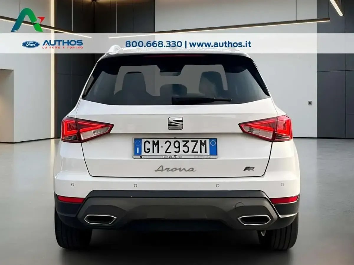 Usata Seat Arona FR 95 CV (69 kW) 2023 Bianconero SUV
