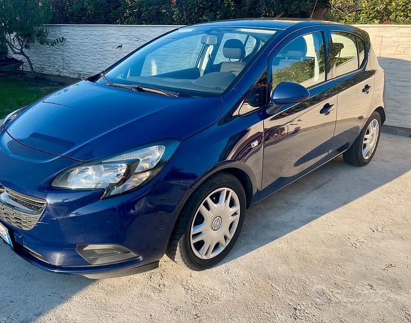 Usata Opel Corsa 75 CV (55 kW) 2017 Blu Berlina