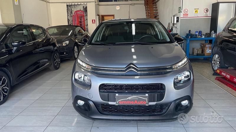 Usata Citroën C3 Feel 82 CV (60 kW) 2019 Grigio Utilitaria