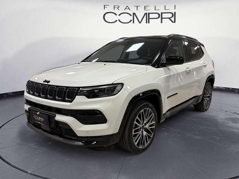 Usata Jeep Compass Summit 131 CV (96 kW) 2024 Bicolore bianco/nero SUV