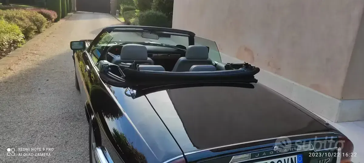 Usata Jaguar XJS 300 CV (220 kW) 1988 Nero Cabrio