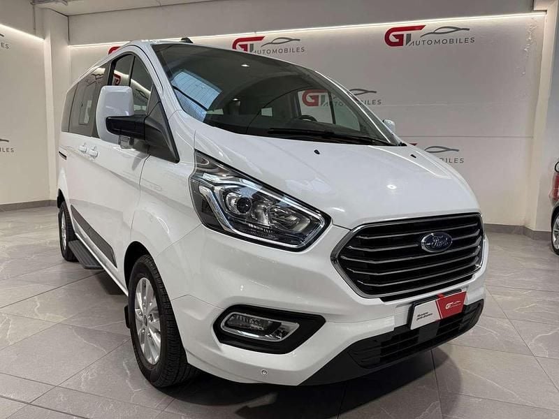 Usata Ford Tourneo Custom Trend 131 CV (96 kW) 2021 Bianco Furgone