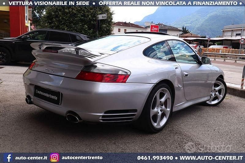 Usata Porsche 996 Turbo 420 CV (308 kW) 2002 Grigio Coupé