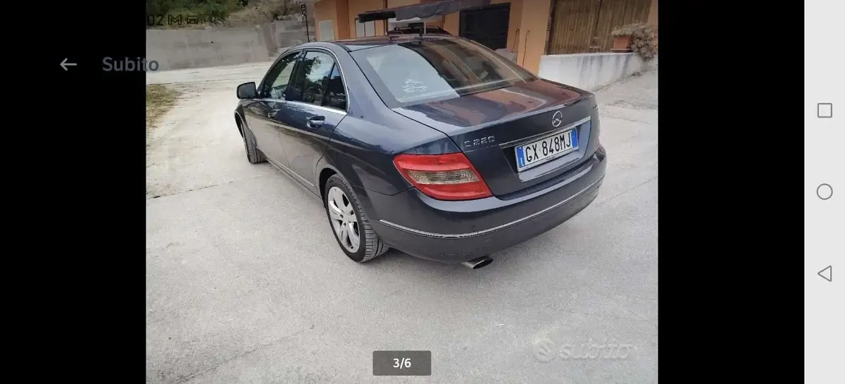 Usata Mercedes C220 Avantgarde 170 CV (125 kW) 2008 Berlina