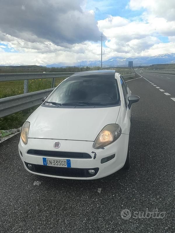 Usata Fiat Punto 2014 Bianco Utilitaria