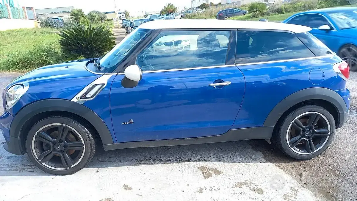 Usata Mini Paceman 143 CV (105 kW) 2016 Bluazzurro Utilitaria