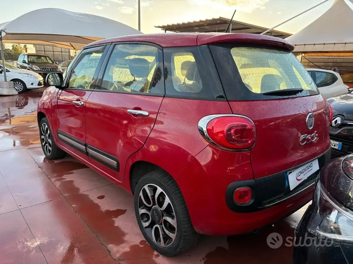 Usata Fiat 500L Lounge 85 CV (62 kW) 2013 Rosso Monovolume