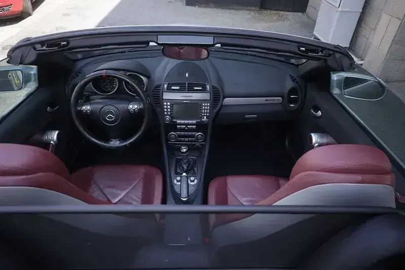 Usata Mercedes SLK200 Edition 163 CV (119 kW) 2005 Argento Cabrio