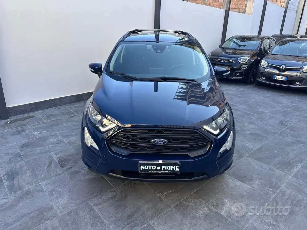 Usata Ford Ecosport ST-Line 125 CV (91 kW) 2022 Blu SUV