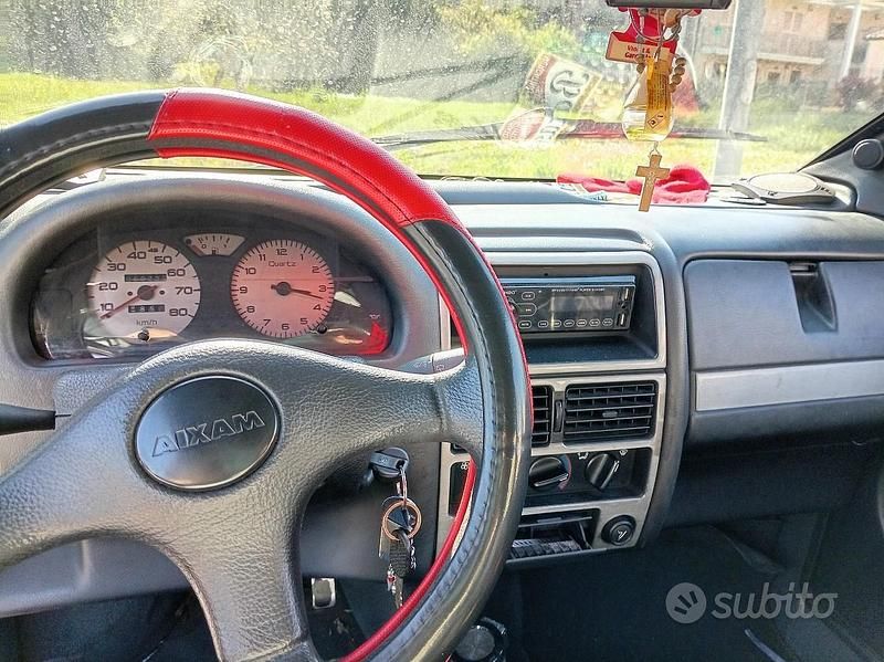 Usata Aixam 500 2003 Rosso Utilitaria