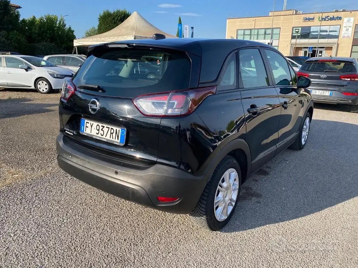 Usata Opel Crossland X 83 CV (61 kW) 2019 Nero SUV