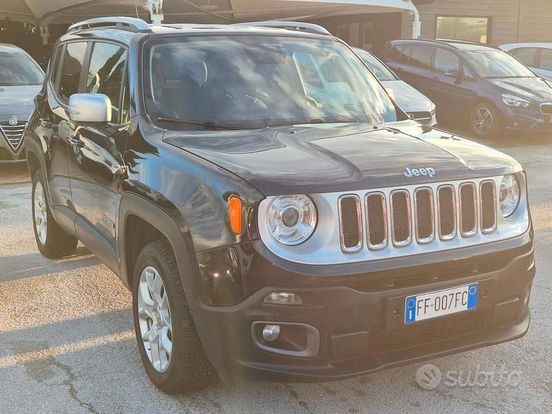 Nero Usata 2016 Jeep Renegade Limited SUV | 10.800 € (Buon prezzo) - Immagine 1/4