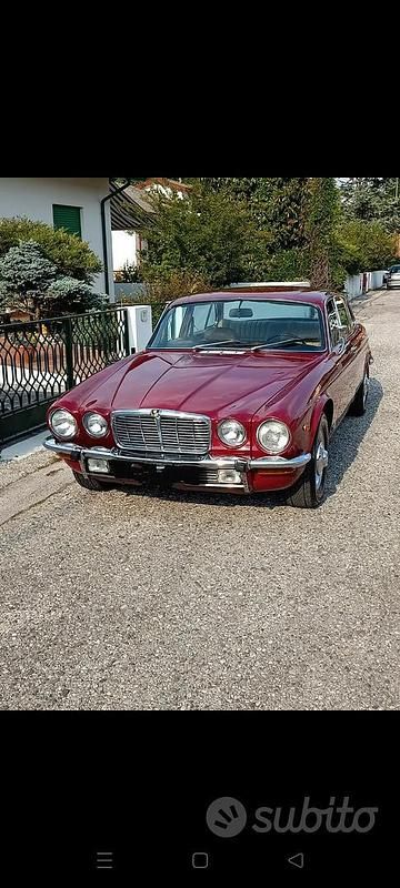 Usata Jaguar XJ6 1970 Rosso Berlina