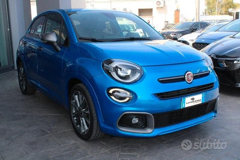 Usata Fiat 500X Sport 150 CV (110 kW) 2020 Blu/azzurro SUV