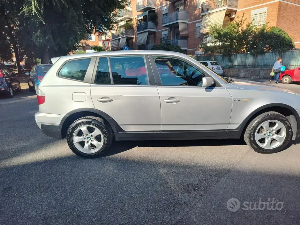 Usata BMW X3 Efficient Dynamics 177 CV (130 kW) 2007 Grigio SUV