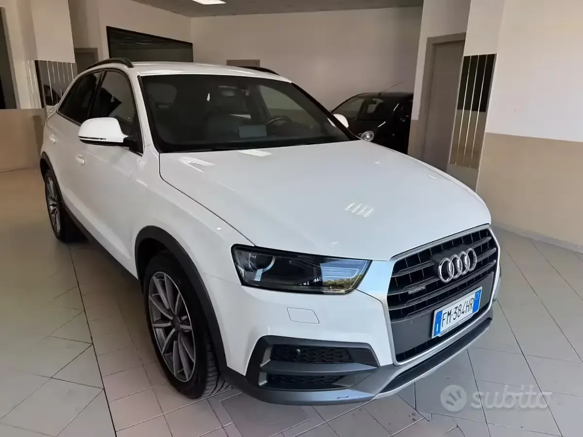 Usata Audi Q3 150 CV (110 kW) 2018 Bianco SUV