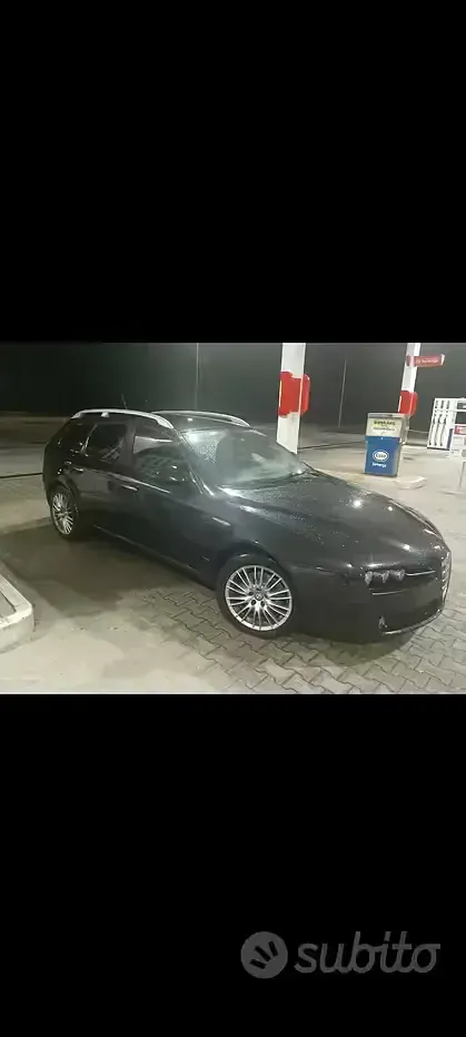 Usata Alfa Romeo 159 170 CV (125 kW) 2009 Nero Station wagon