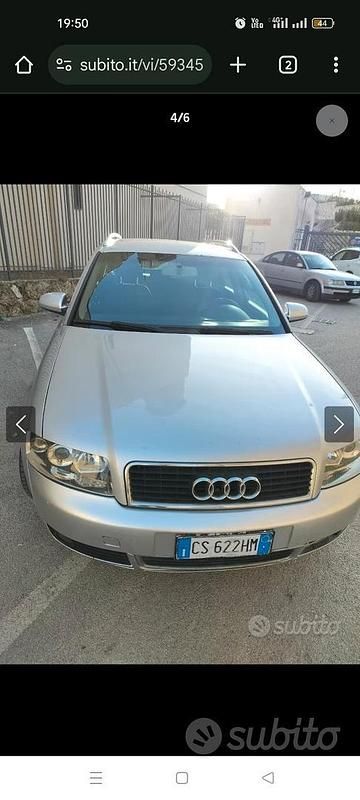 Usata Audi A4 130 CV (95 kW) 2004 Grigio Station wagon