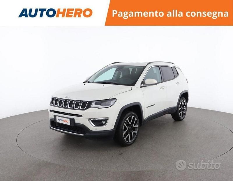 Bianco Usata 2018 Jeep Compass Limited SUV | 15.799 € (Ottimo prezzo) - Immagine 1/4