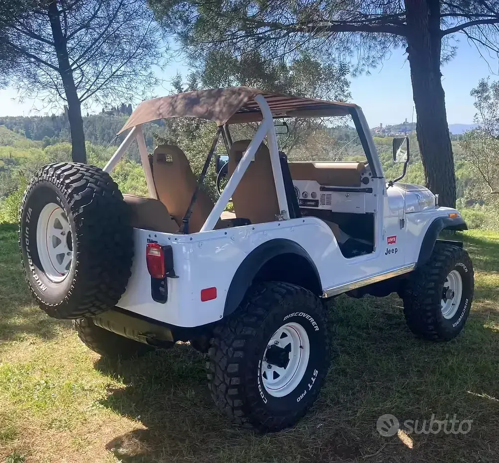 Usata Jeep CJ 1970 Bianco SUV