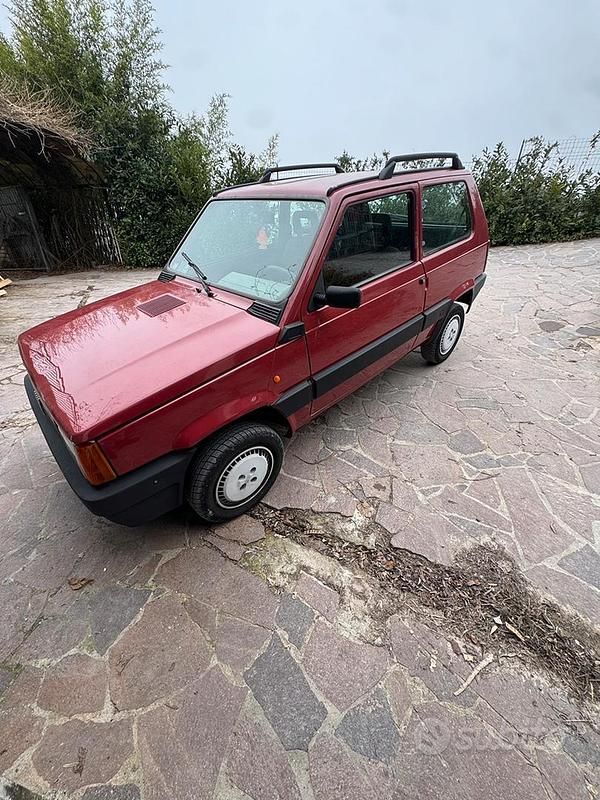 Usata Fiat Panda 56 CV (41 kW) 2002 Rosso Utilitaria