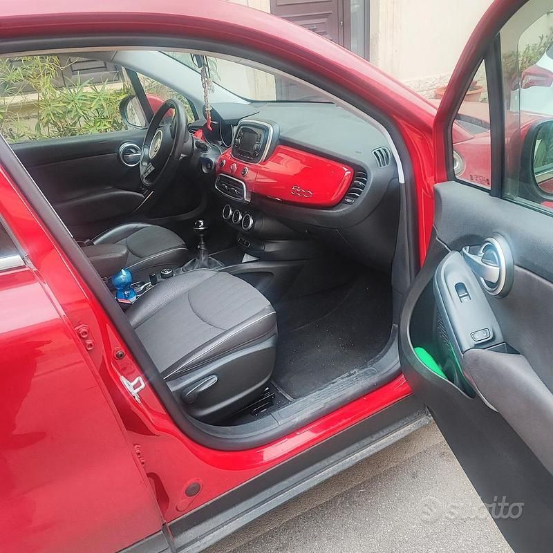 Usata Fiat 500X 120 CV (88 kW) 2016 Rosso SUV