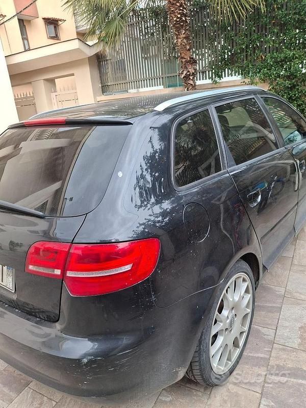 Usata Audi A3 S-Line 170 CV (125 kW) 2007 Nero Utilitaria