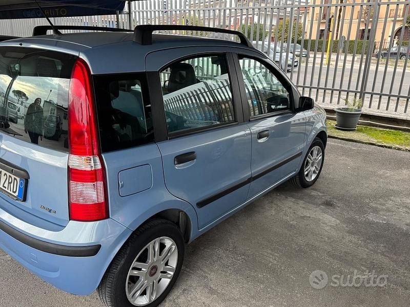 Usata Fiat Panda Easy 69 CV (50 kW) 2008 Blu Utilitaria