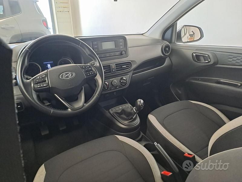 Usata Hyundai i10 Prime 87 CV (63 kW) 2020 Bianco Utilitaria