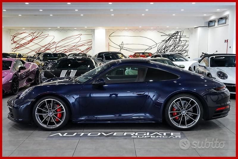 Usata Porsche 992 Chrono 450 CV (330 kW) 2019 Blu Coupé