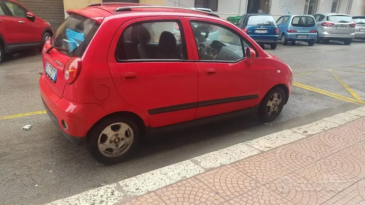 Usata Chevrolet Matiz 67 CV (49 kW) 2009 Rosso Utilitaria