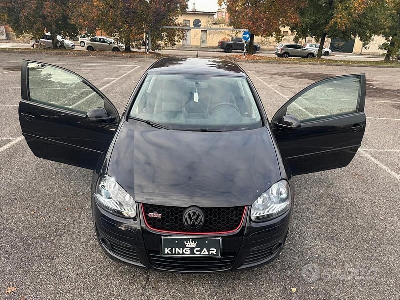 Usata VW Golf VI GT 122 CV (89 kW) 2008 Nero Utilitaria