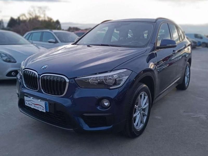 Usata BMW X1 150 CV (110 kW) 2018 Blu/azzurro SUV