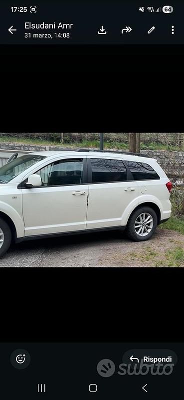 Usata Fiat Freemont 140 CV (102 kW) 2014 Bianco SUV