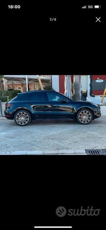 Usata Porsche Macan Turbo 400 CV (294 kW) 2016 Nero SUV