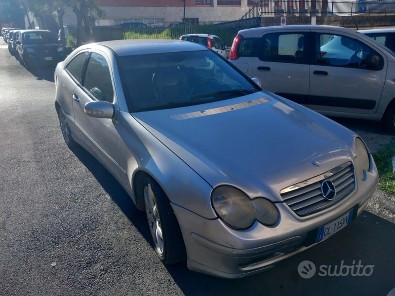 Usata Mercedes C220 2005 Grigio Coupé