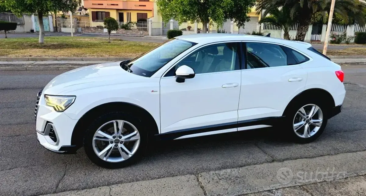 Usata Audi Q3 S-Line 150 CV (110 kW) 2021 Bianco SUV