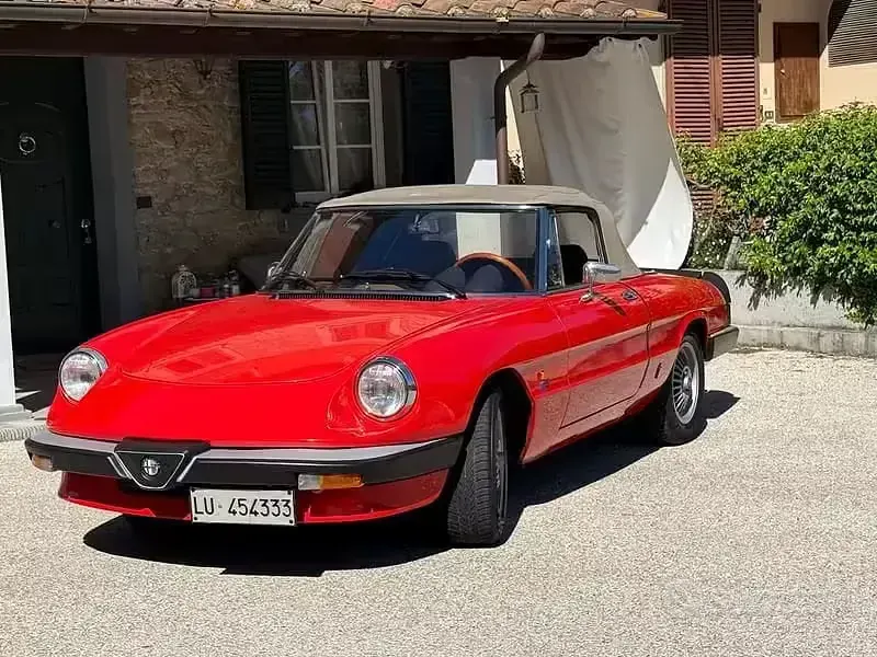 Usata Alfa Romeo Spider 128 CV (94 kW) 1984 Cabrio