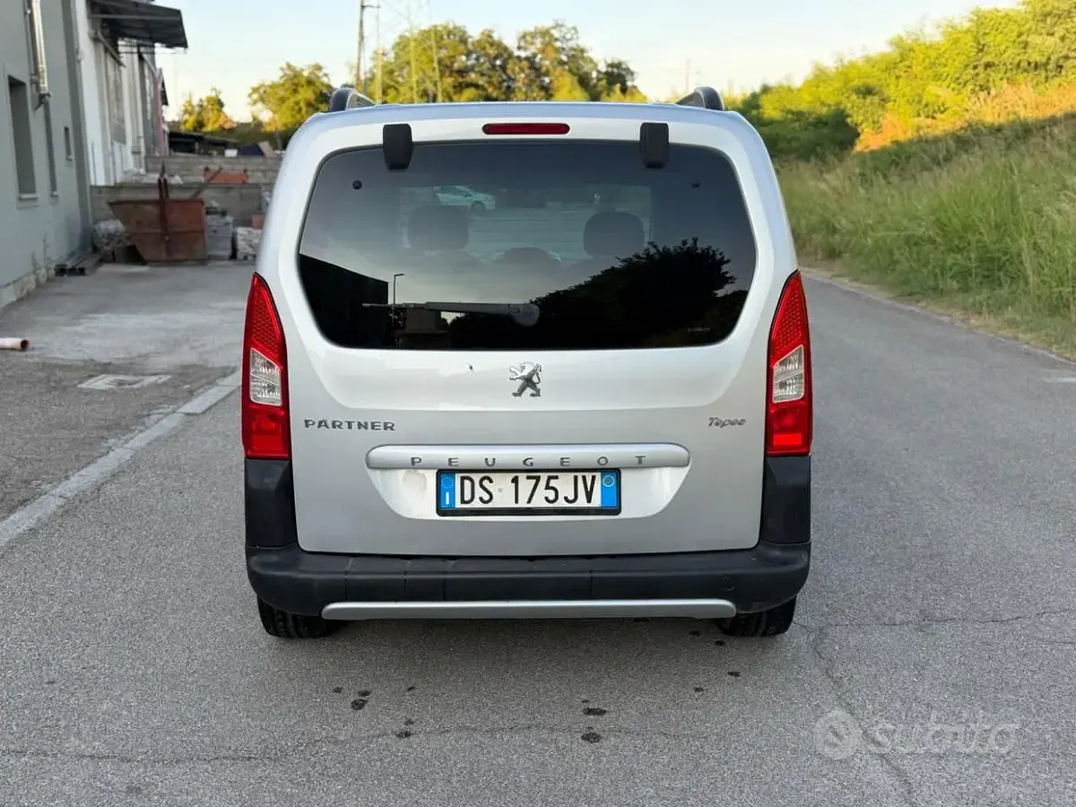 Usata Peugeot Partner Tepee 109 CV (80 kW) 2008 Grigio Monovolume